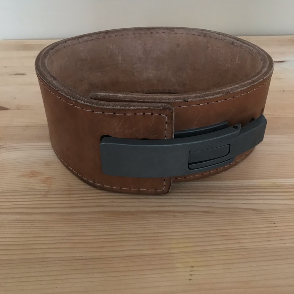 Leather Powerlifting Lever Belt EliteFTS/Inzer